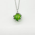 Planet Murano Aroma Necklace - Aurum Verdant | Energy & Healing | Diffuse on the go